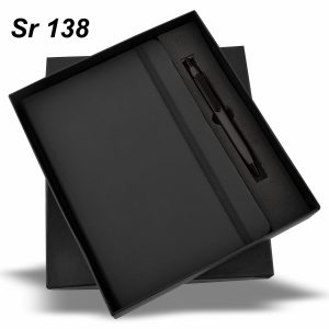 Combo 2 in 1 Black (Diary, Pen)