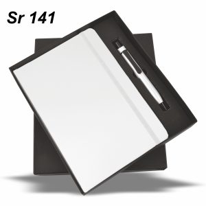 Combo 2 in 1 White (Diary, Pen)