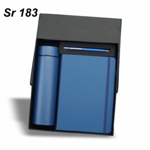 Combo 3 in 1 Blue(Diary,Pen,Bottle)