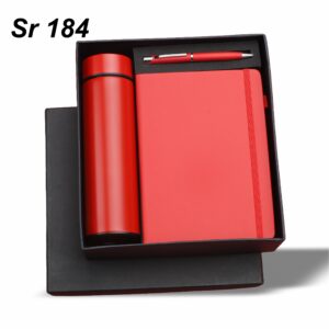Combo 3 in 1 Red(Diary,Pen,Bottle)