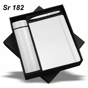 Combo 3 in 1 White(Diary,Pen,Bottle)