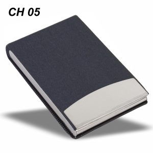 Premium Metal Stainless Steel PU Leather Cardholder CH 05