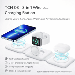 TCH 03 3-in-1 Wireless Charging Station