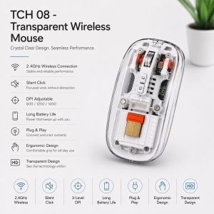 TCH 08 Transperenet Wireless Mouse