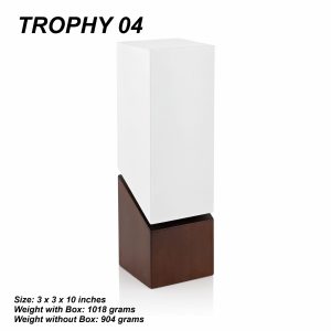 Trophy 04 3x3x10 Inches