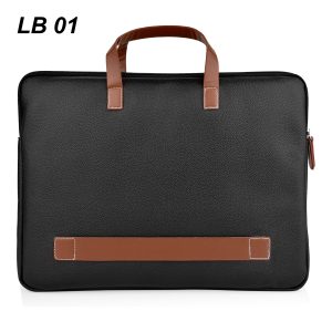 sleek black executive laptop bag